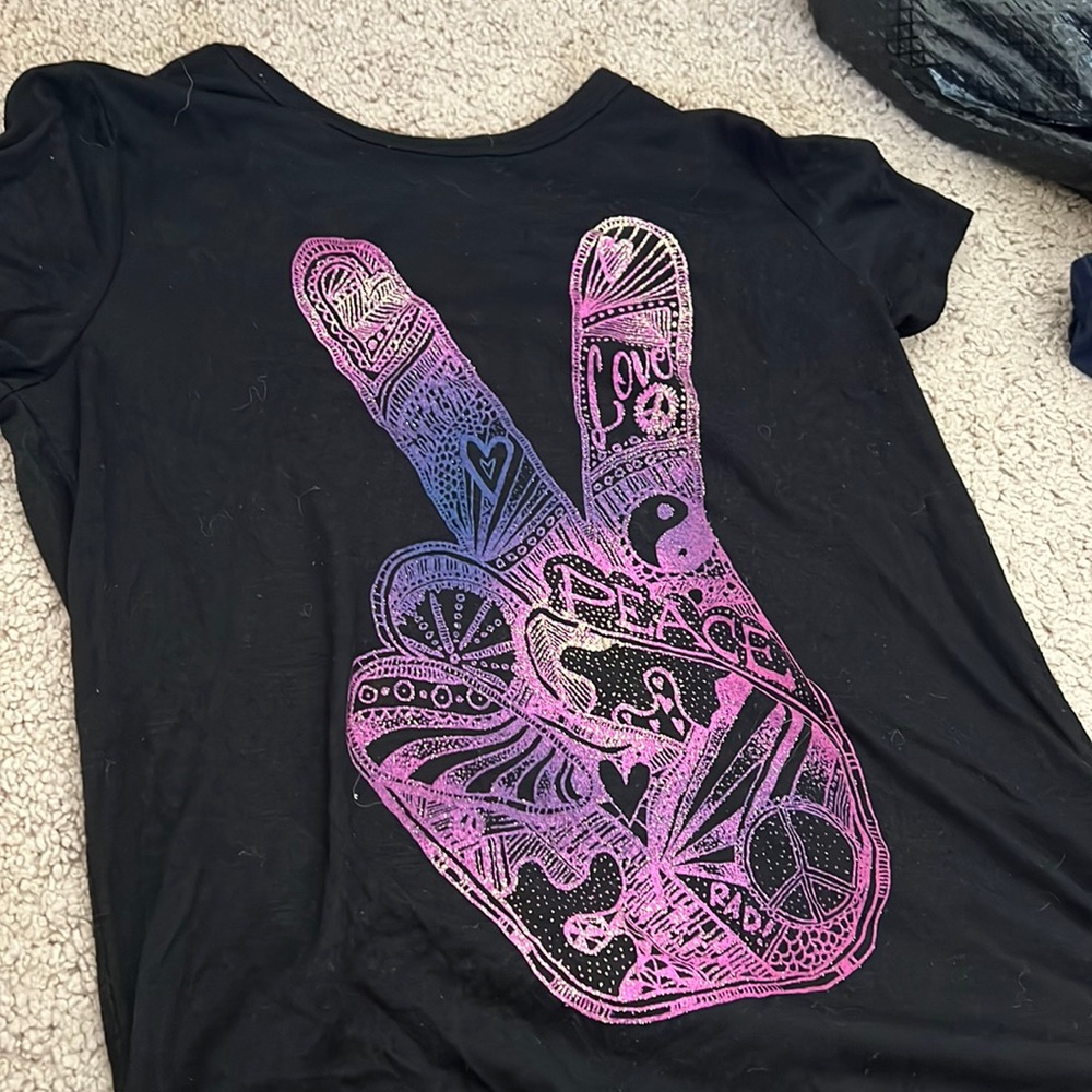 Girls Peace Tshirt